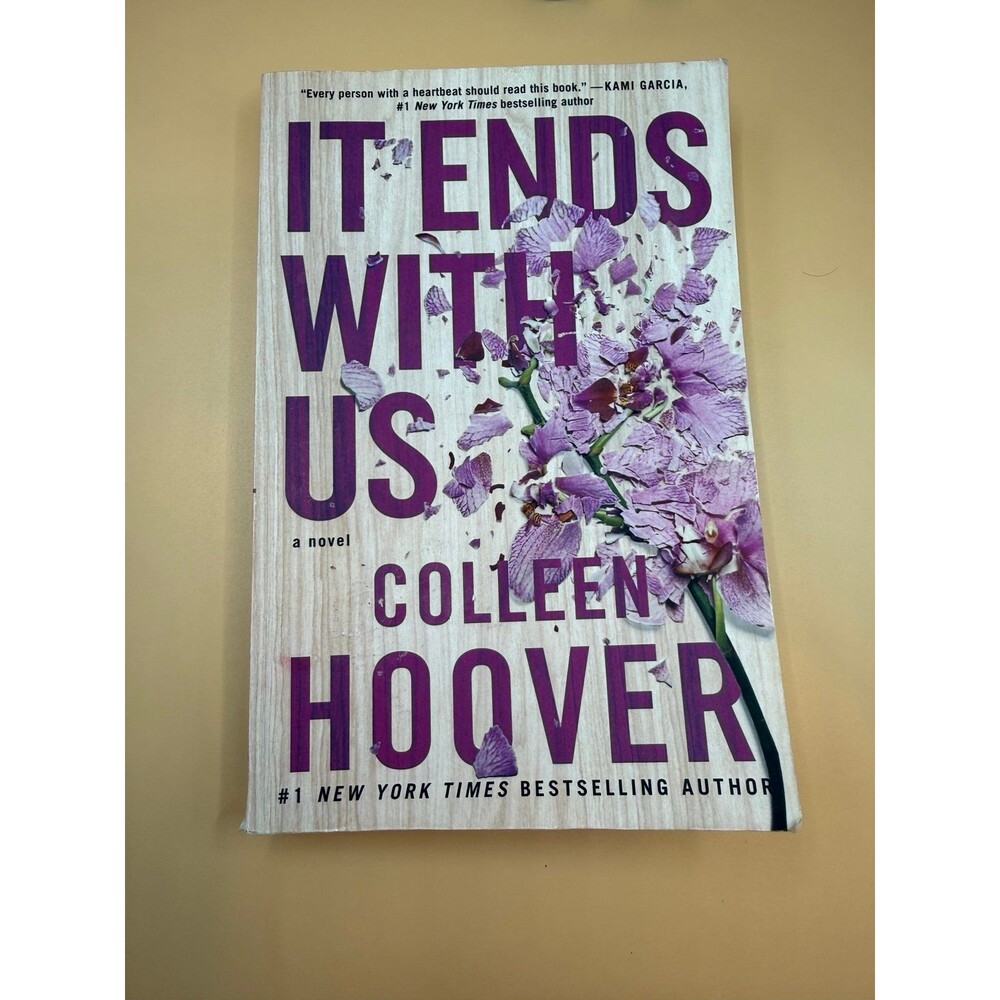 It Ends With Us by Colleen Hoover Paperback Novel